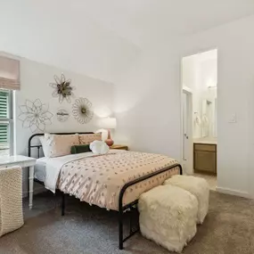 Dove Hollow Model Bedroom Photo by Trophy Signature Homes.