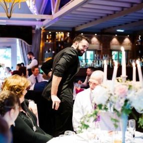 Jack Shields Professional Wedding Magician Unbelievable Wedding Entertainment for friends and Family at Bartle Hall Wedding In Lancashire and the North West of England Near Me Magical Entertainment Wedding Host Magic