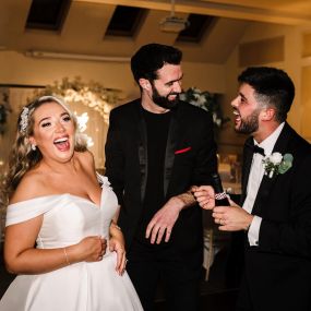 Jack Shields Professional Wedding Magician Amazes Bride and Groom at Wedding In Lancashire and the North West of England