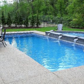 A new inground pool