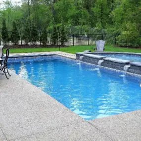 A new inground pool