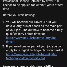 Bild von Daly Transport Training Ltd