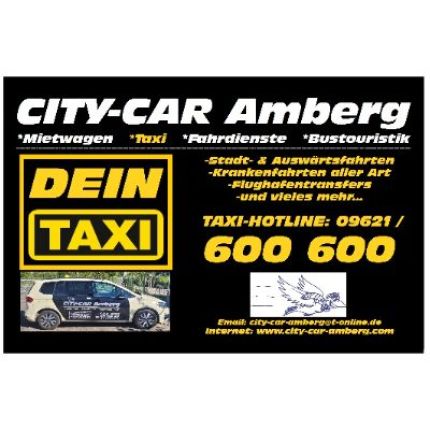 Logo van Taxi CITY-CAR Amberg
