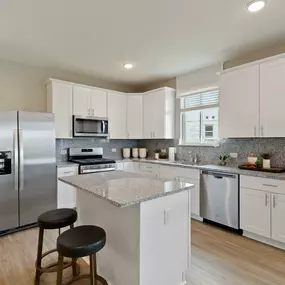 Kitchen Island in the Eastgate floorplan