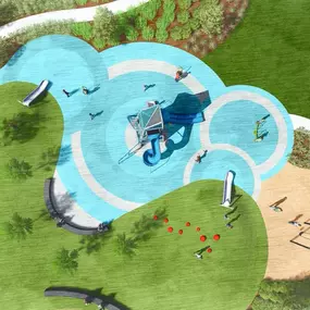 Tot Lot Playground Rendering