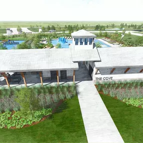 The Cove Amenity Center Rendering