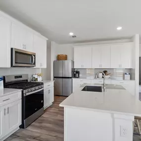 Kitchen Island in the Chatfield floorplan