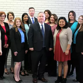 Group photo of Attorneys and staff members.