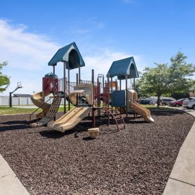 The resident playground at Eagles Landing apartments