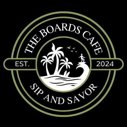 Logotyp från The Boards Cafe