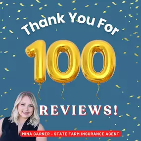 Thank you to everyone who has helped us reach 100 Google reviews!