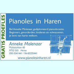 Pianoles in Haren