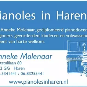 Pianoles in Haren