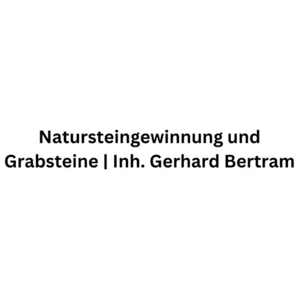 Logo von Natursteingewinnung und Grabsteine | Inh. Gerhard Bertram