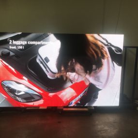 FX3 Outdoor 3.9mm LED Sign with Black LED technology for a Car Dealer - Ultra bright, high contrast outdoor LED Fine-pitch Pixel Technology by Smart LED, Inc.