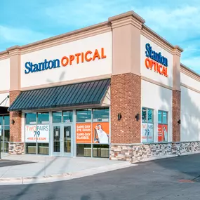 Storefront at Stanton Optical store in Asheboro, NC 27203