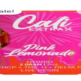 cali Extrax Pink Lemonade Cartridges.