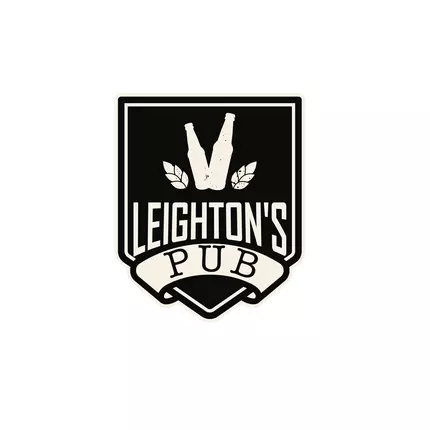 Logo from Leighton's Pub