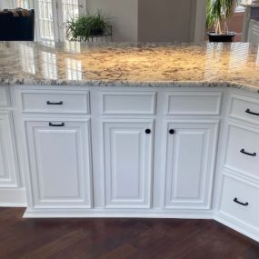 Our team offers high-quality custom cabinets that will help you take your space to the next level.