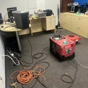 Commercial water damage restoration