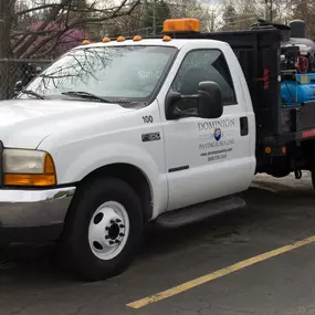 Dominion Paving Work Truck