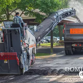 Dominion Paving offers asphalt milling services for properties in Northern Virginia, Maryland, Eastern West Virginia, and the D.C. Metro Area.