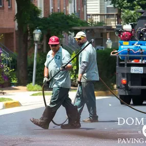 Dominion Paving offers asphalt sealcoating services for properties in Northern Virginia, Maryland, Eastern West Virginia, and the D.C. Metro Area.