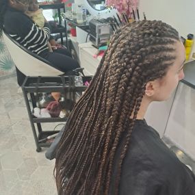 nattes couchee Coiffure Eden Rehoboth