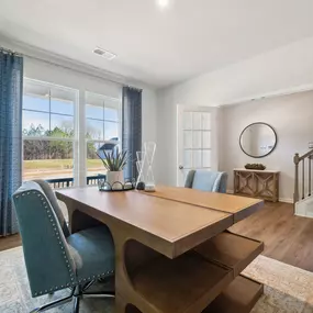 Main Level Living Room or Study with French Doors