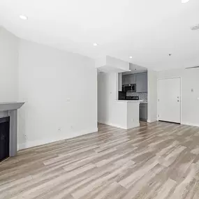 Living Room with Fireplace