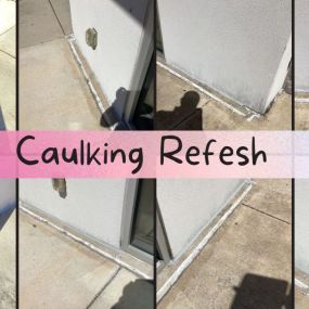Caulking repair in Jackson, MS completed by Ace Handyman Services Madison Flowood