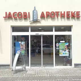 Aussenansicht der Jacobi-Apotheke