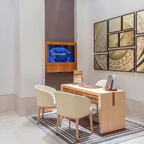 Patek Philippe consultation room at Lee Michaels Fine Jewelry in Baton Rouge Louisiana