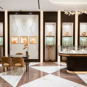 Jewelry vitrines and cases
