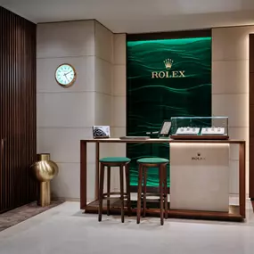 Rolex showroom interior