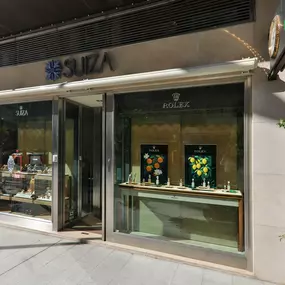 Joyería Suiza, distribuidor oficial Rolex en Vigo. Ubicados en Venezuela 49. Especializados en la distribución oficial de las marcas más destacadas en el ámbito de relojería y joyería de prestigio, desde 1964.