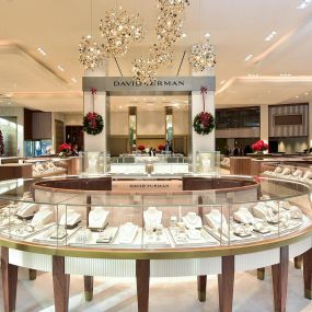 Designer jewelry and timepieces at Lee Michaels Fine Jewelry store in San Antonio, Texas