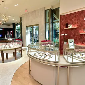 Designer jewelry and timepieces at Lee Michaels Fine Jewelry store in San Antonio, Texas