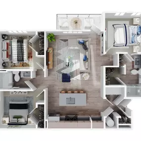 Floor Plan Rendering