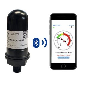 Transducers Direct - Bluetooth Wireless Pool Filter Pressure Guage