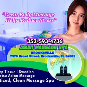 Asian Massage Spa in Brooksville, Florida