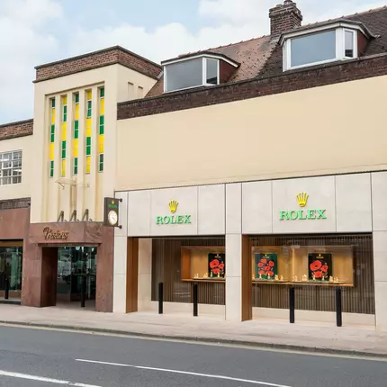 Logótipo de Prestons Wilmslow - Official Rolex Retailer