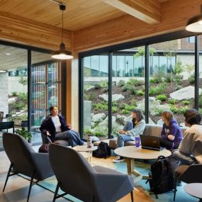 Terrace dining pavilion lounge area.