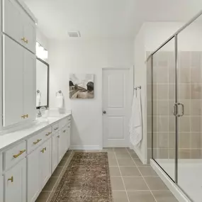 Twin Creeks Watters Model Home Owner's Bath