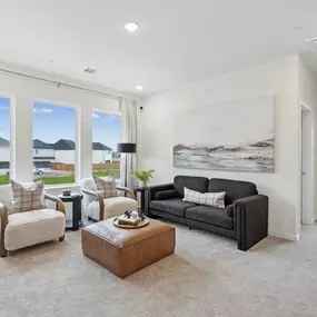 Twin Creeks Watters Model Home Game Room