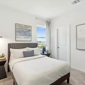 Twin Creeks Watters Model Home Secondary Bedroom
