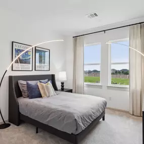 Twin Creeks Watters Model Home Secondary Bedroom