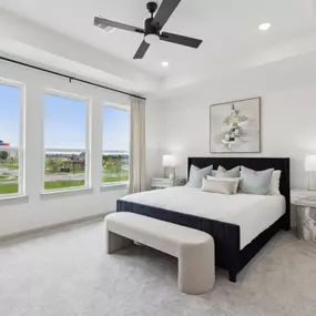 Twin Creeks Watters Model Home Owner's Suite