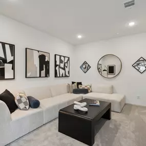 Twin Creeks Watters Model Home Media Room
