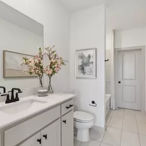 Twin Creeks Watters Model Home Secondary Bath